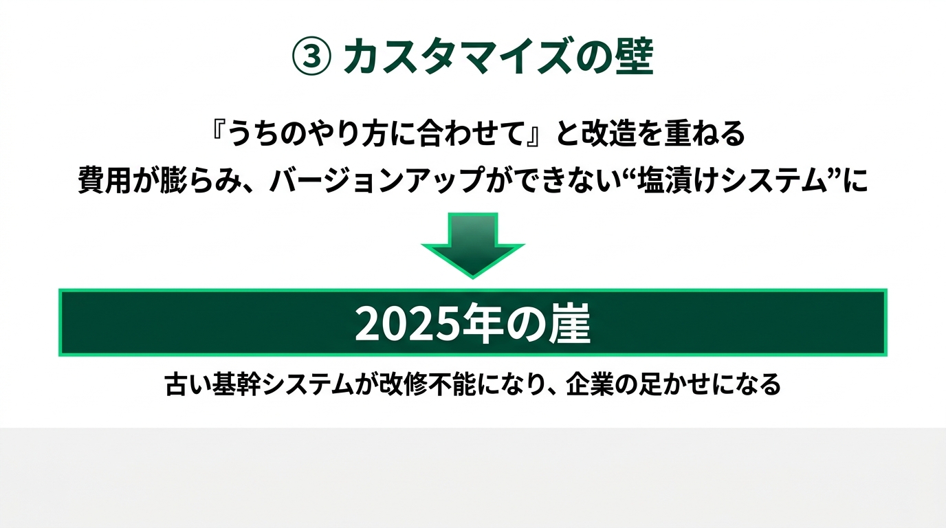 ERPって結局なんなの？ 50年の歴史と、中小企業が選ぶべき現実解の解説スライド