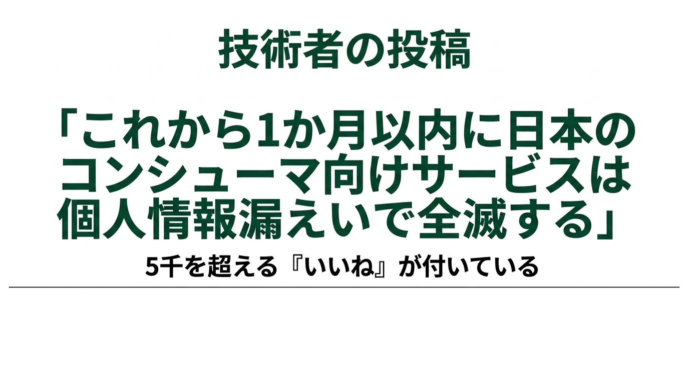 契約が終わっても委託先に残っていた|公表文から読み解く情報漏えいの防ぎ方の解説スライド