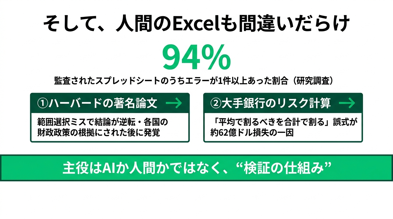 Excelが"エージェント"になった ― 日本の98.6%が使う道具の大転換の解説スライド
